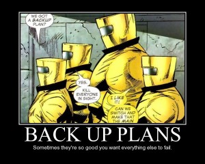 backup plan cartoon